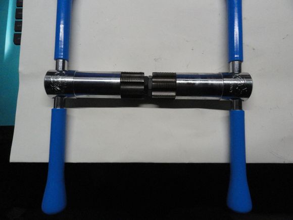 Var bottom bracket taps for both sides, they are designed to align the BB cups when cutting the threads.  If you are just chasing the threads they are the best.  