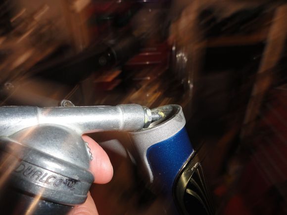 A bit of lubrication prior to the install.