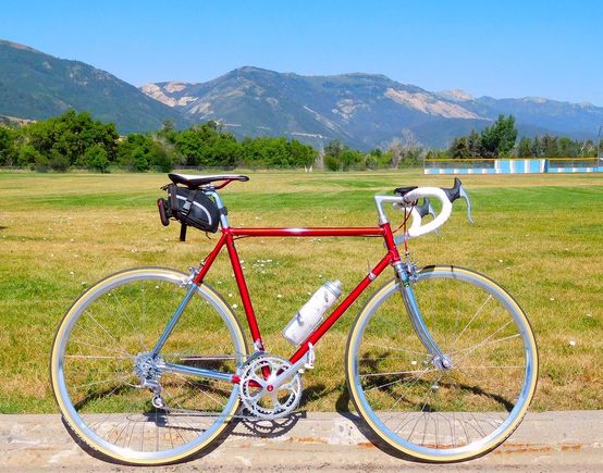 This bike sure feels frisky enough under me.