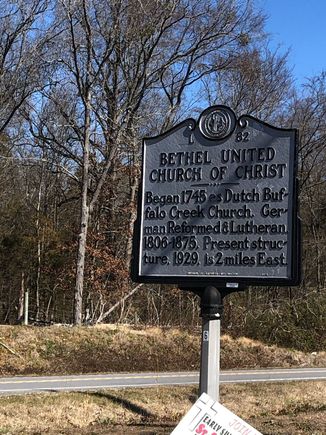 Great longevity for a small rural church.