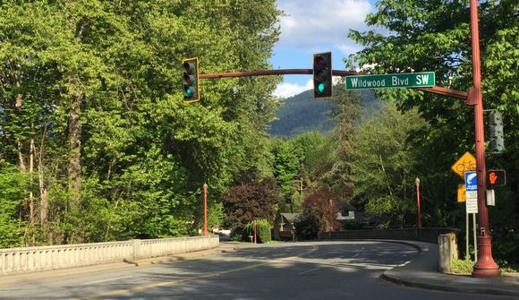 My own street, .....nice to be recognized by my community.  