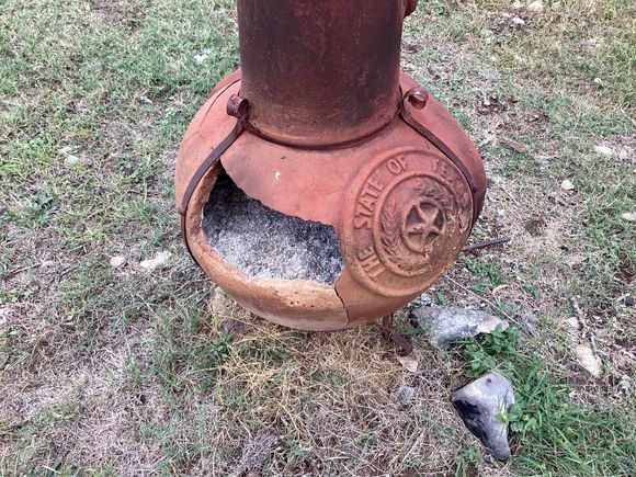 RIP Chiminea 