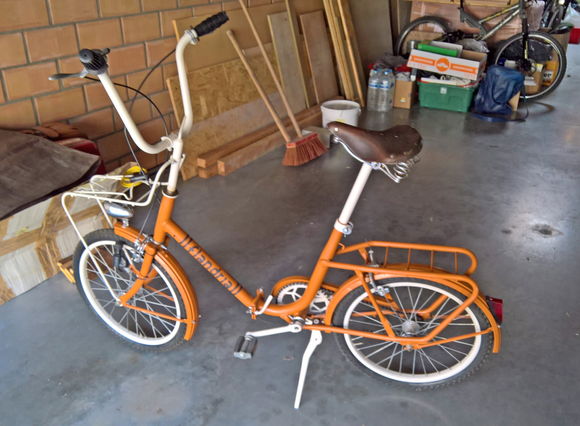 My 70's Flandria folding bike