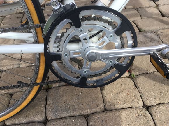 While ugly I’ll be leaving the plastic ring in place for practicality.