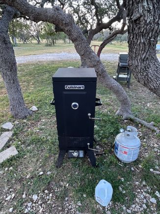 Smoking with mesquite