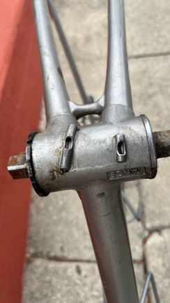 Fairly BB shell. Nice technique to extend stay tubes slightly into BB shell so they can be threaded with the shell.