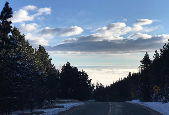 Chilly morning commute just above Jamestown to the flats in Longmont, CO. 