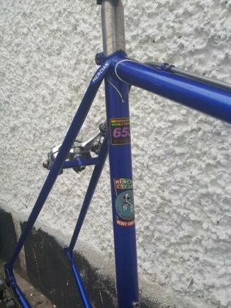 The seat stays look like those found on the Mercian Professional from they're 1991 catalogue 