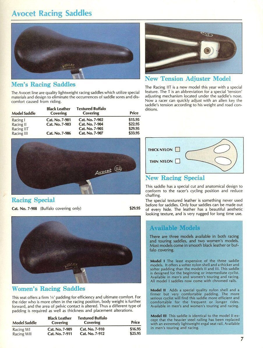 avocet o2 saddle