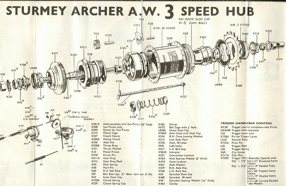Bike Rear Hub Exploded Diagram