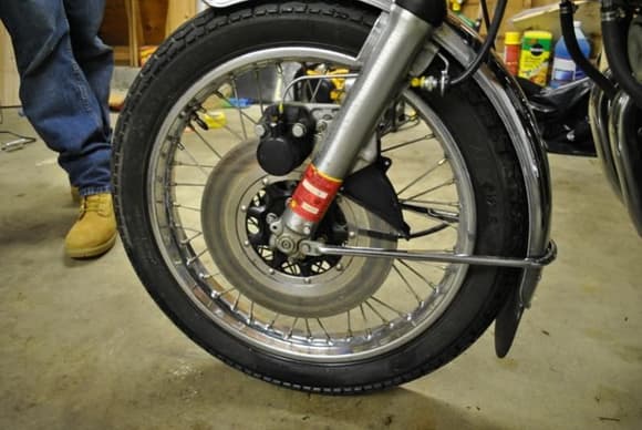 front tire