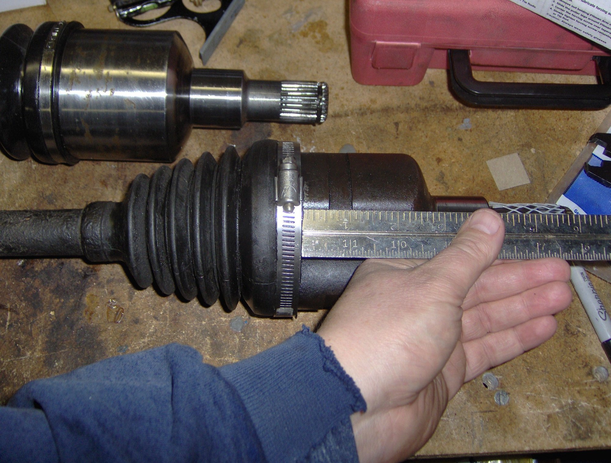 Replace axle seals, bolt on cv style diff Blazer Forum Chevy Blazer