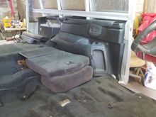 s10 rear panels fitting nicely, gotta make some upper panels to support headluner and cover wall space
