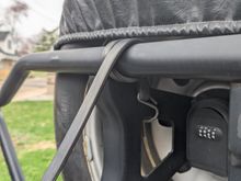 Bungee strapped