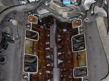 With LIM removed. Coolant flows across the the LIM at the front.