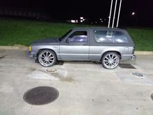 When i first got it. Didnt like the ruffness of the 22's. Old school kinda guy here!