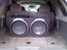 2 15" rockford fosgate p3d415's