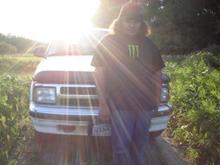 me next to my blazer =)