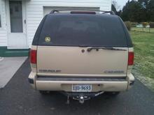 the rear end
