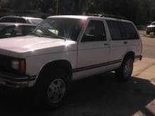94 Chevy Blazer S10 - left side - on purchase day