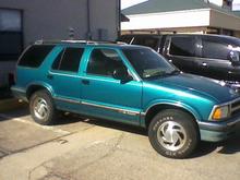 Just bought my Blazer and got it towed to my apartment