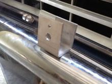 The stainless steel fog light mounts