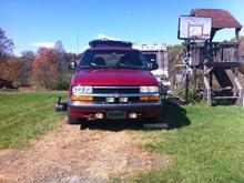 Front Shot with all fog lights
