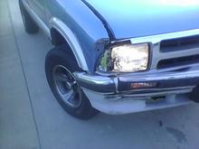 Even after a car hit me my head light comes on. I was stationary and other driver was flying. I love my truck.