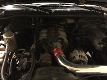 New alternator, water pump. new radiator hoses and A/C compressor along woth the eBay cold air intake.