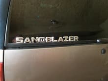 Sandblazer badge