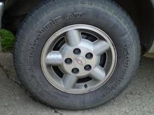 hopefully geting new rims and tire soon