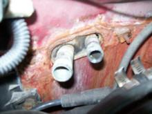 Old core hose connectors