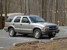 My Blazer at Catoctin Mountain State Park in Thurmont, MD, taken in April of '09