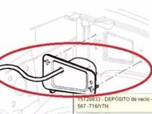 This view is looking towards the rear, drivers side corner of the engine compartment.
