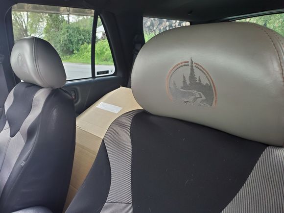 Popped some Trailblazer head rests on my bravada seats....not too shabby.