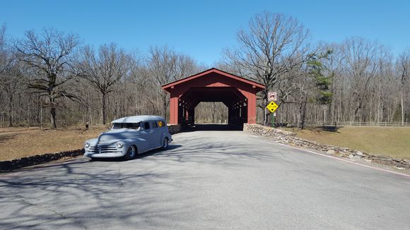 gotta love a curvy road and a cool picnic spot to test drive