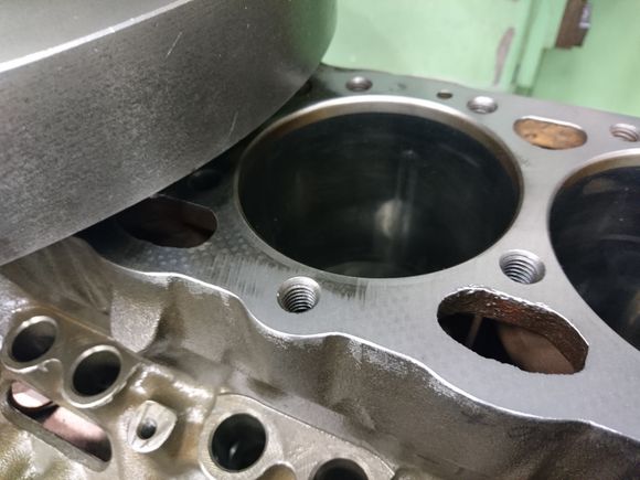 after first cut 0,03mm (0,001")