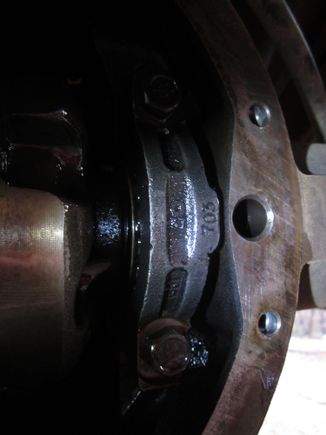 Bearing cap code?
