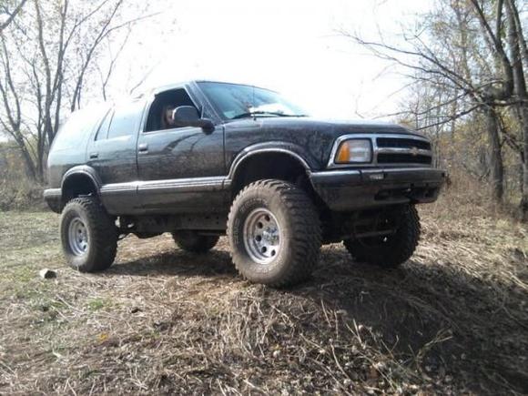 out at a mud bogg