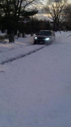 after a snow storm