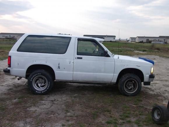 The two wheel drive 91 I sold my son.... He's going to fix it up himself.