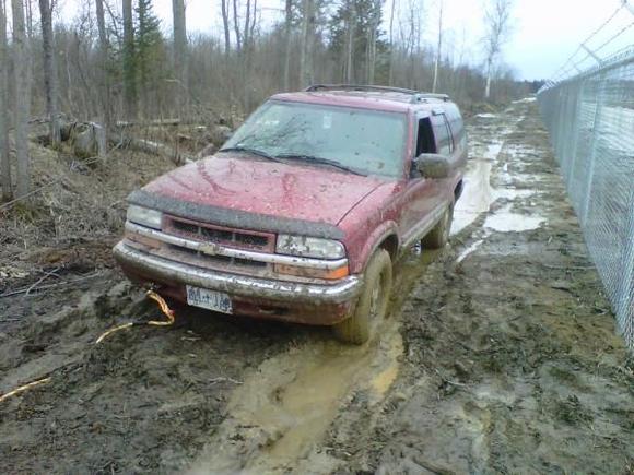 Pullin a '91 Sierra 1500 out!