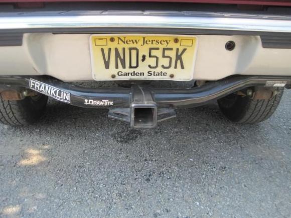 Almost brand new trailer hitch pulled from the junkyard for 25