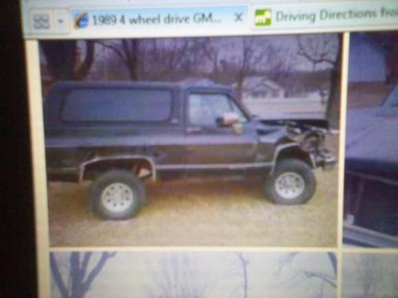 89 jimmy parts truck