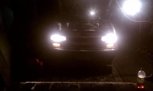 before the 5000K HID's