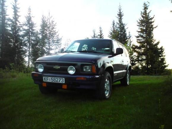 My Purple Heart out by the lake!