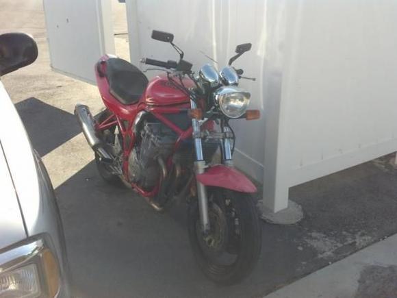 The first day I had it.