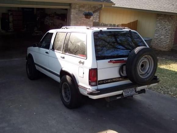 Rear view