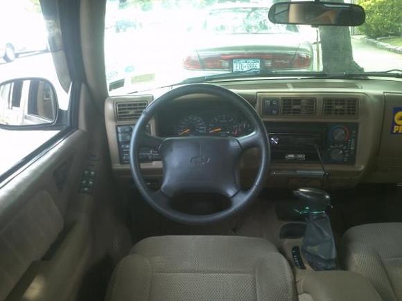 Original but fresh interior