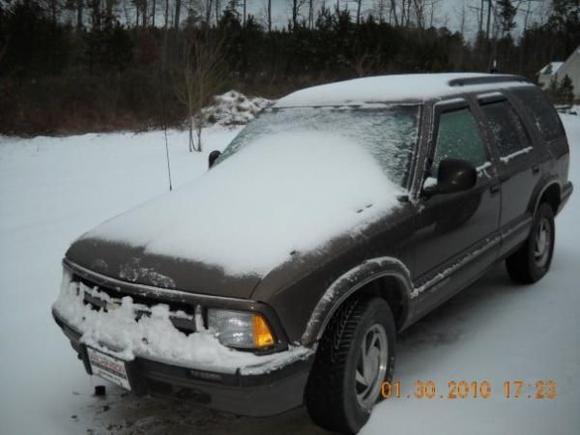 Our one day of snowfall in Garner, North Carolina, during the Winter of 2009/2010.